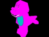 Blarney the Pink noncopyrightinfringing Dinosaur!